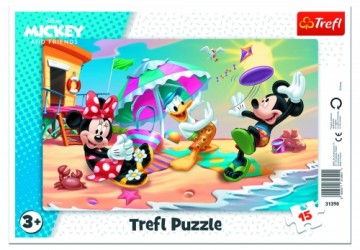 TREFL DISNEY ППазл в рамке Микки-Маус, 15 шт.