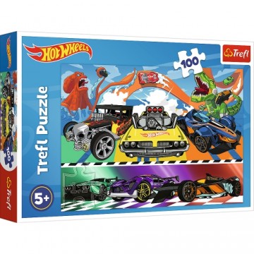 TREFL HOT WHEELS Puzle, 100 gab.