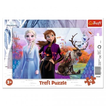 TREFL FROZEN Puzle "Ledus Sirds 2", 15 gab.