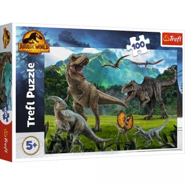 TREFL JURASSIC WORD Пазл Парк юрского периода, 100 эл.