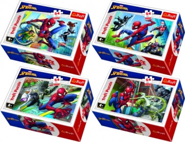 TREFL SPIDER-MAN Минипазл Человек-паук 54 шт.