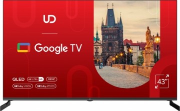 43" TV UD 43QGU7210S 4K Ultra HD, Q-LED, DVB-T/T2/C