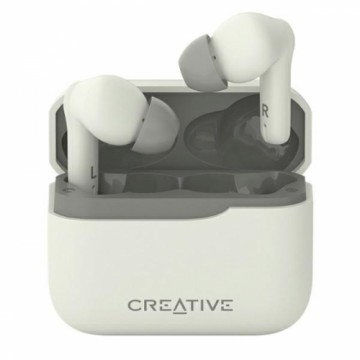 Creative Słuchawki bezprzewodowe Zen Air Plus kremowy|creme Bluetooth 5.3 ANC