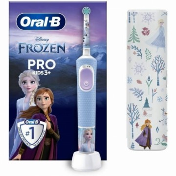 Электрическая зубная щетка Oral-B D100 KIDS Чёрный Черный/Серый