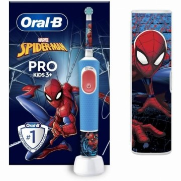 Electric Toothbrush Oral-B D100 KIDS Blue Multicolour