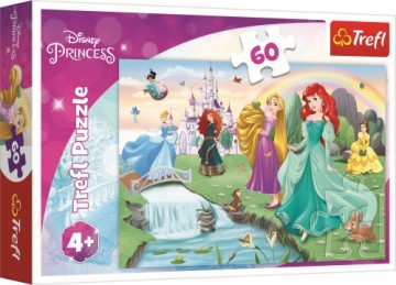 TREFL DISNEY PRINCESS Puzle Princeses, 60 gab.