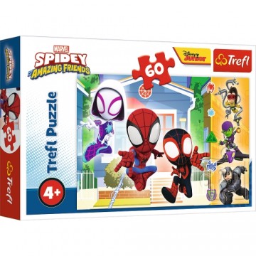 TREFL SPIDER-MAN Puzle Spidey, 60 gab.