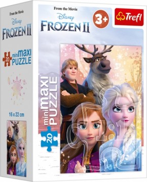 TREFL FROZEN Mini Maxi Puzle Ledus Sirds 2, 20 gab.