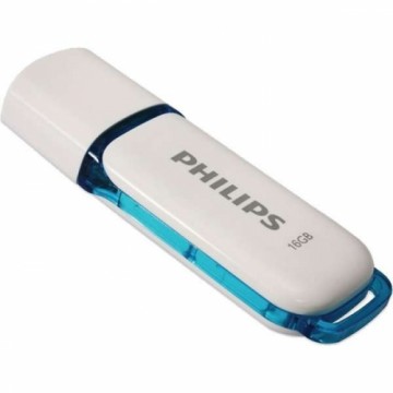 Philips USB 2.0 Flash Drive Snow Edition (синяя) 16GB