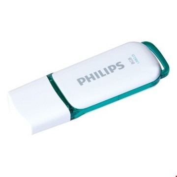 Philips USB 2.0 Flash Drive Snow Edition (zaļa) 8GB