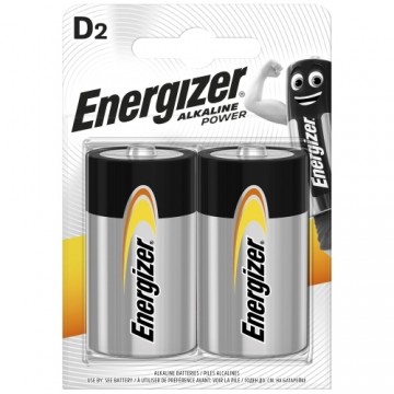 Energizer LR20-2BB Alkaline Power D (LR20) БЛИСТЕРНАЯ УПАКОВКА 2ШТ.