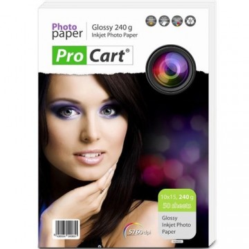 Procart Glossy Photo Paper A6 (10x15) 240g/m2 50 sheets