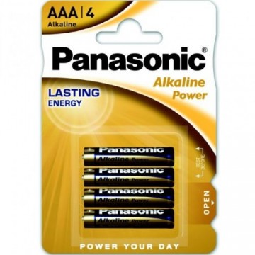 Panasonic LR03-4BB Alkaline Power AAA (LR03) БЛИСТЕРНАЯ УПАКОВКА 4ШТ.