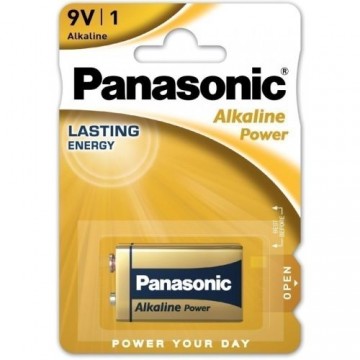 Panasonic 6LR22-1BB (9V) Blistera iepakojumā 1gb