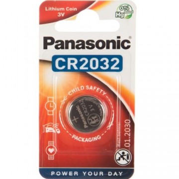 Panasonic CR2032-1BB Блистерная упаковка 1шт.