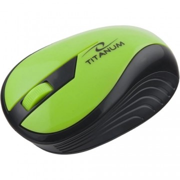 Titanum Titanium TM114G GREEN 1000DPI ОПТИЧЕСКАЯ БЕCПРОВОДНАЯ КОМПЬЮТЕРНАЯ МЫШЬ