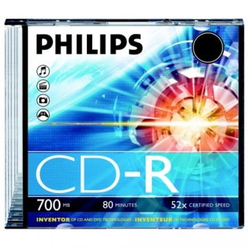 Philips CD-R 80 700MB slim case