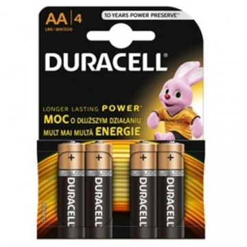 Duracell MN 1500 Basic AA (LR6) Блистерная упаковка 4шт.