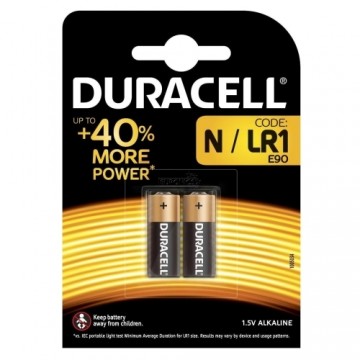 Duracell MN 9100 (N) Blister Pack 2pcs