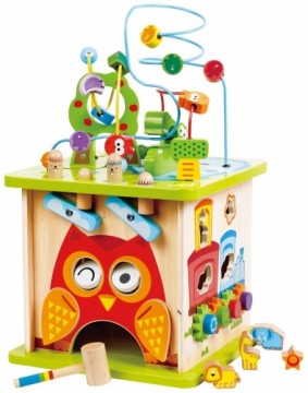 HAPE colourful play cube Forest Animal, E8341