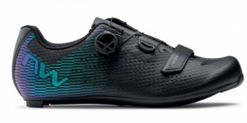 Cycling shoes Northwave Storm Carbon 2 Road black-iridescent-45½