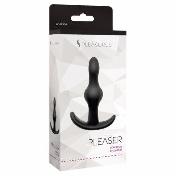 Anal plug S Pleasures Black