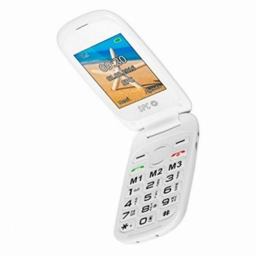 Mobilais telefons SPC 2304B Bluetooth FM Balts