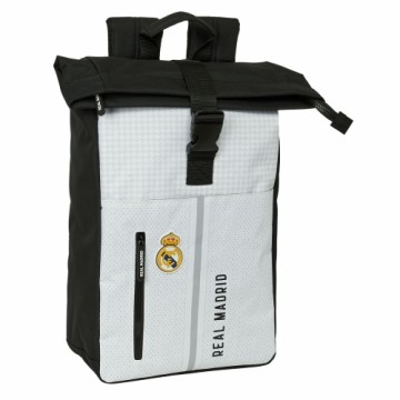 Рюкзак для ноутбука Real Madrid C.F. 24/25 Белый Серый 28 x 42 x 13 cm