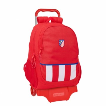 AtlÉtico Madrid Skolas mugursoma ar riteņiem Atlético Madrid Sarkans 32 x 44 x 16 cm