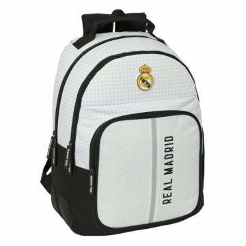 Skolas soma Real Madrid C.F. 24/25 Balts Pelēks 32 x 42 x 15 cm