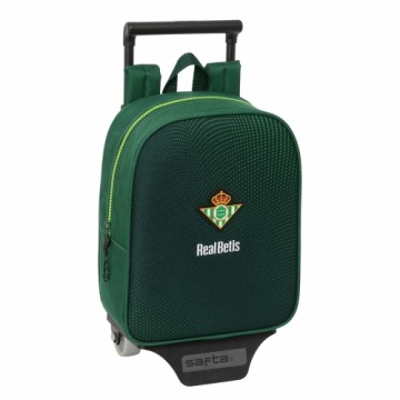 Real Betis BalompiÉ Школьный рюкзак с колесиками Real Betis Balompié Зеленый 22 x 27 x 10 cm