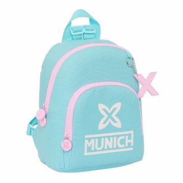 School Bag Munich Heaven Celeste 25 x 30 x 13 cm