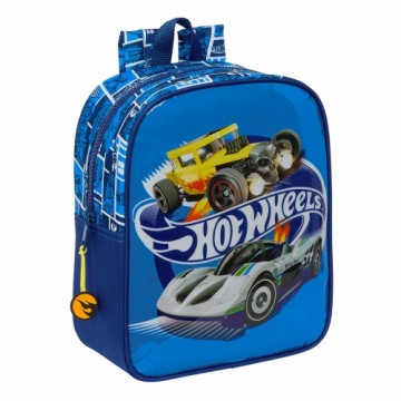 Детский рюкзак Hot Wheels Sonny Тёмно Синий 22 x 27 x 10 cm