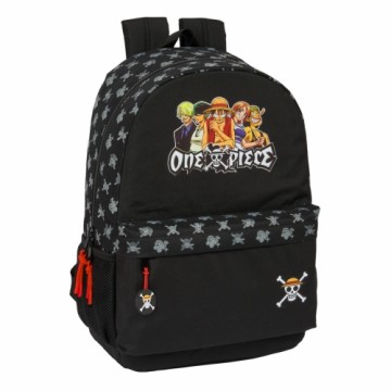 Skolas soma One Piece Melns 30 x 46 x 14 cm