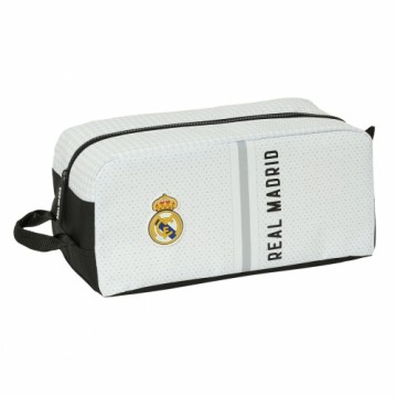 Travel Slipper Holder Real Madrid C.F. White Grey 34 x 15 x 18 cm