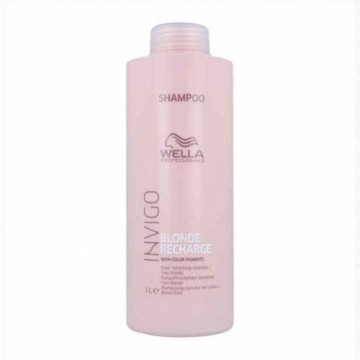 Shampoo for Blonde or Graying Hair Wella Invigo Blonde Recharge 1 L