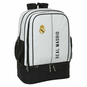 Sporta Mugursoma Real Madrid C.F. 24/25 Balts Pelēks 35 x 50 x 24 cm