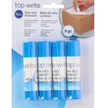 Topwrite Клей-карандаш 9g (4шт.)