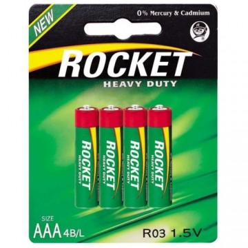 Rocket R03-4BB (AAA) Блистерная упаковка 4шт.