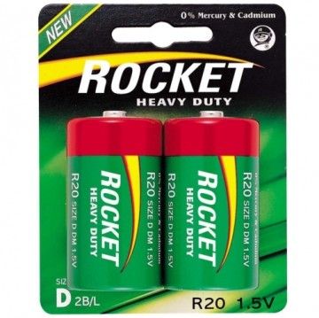 Rocket R20-2BB (D) Blister Pack 2pcs