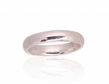 Silver wedding ring #2101772, Silver 925°, Size: 20.5, 3.3 gr.