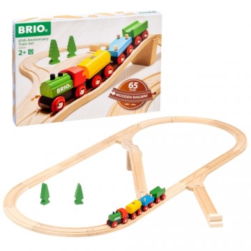 Brio Railway BRIO 65. gadu jubilejas vilciena komplekts, 36036