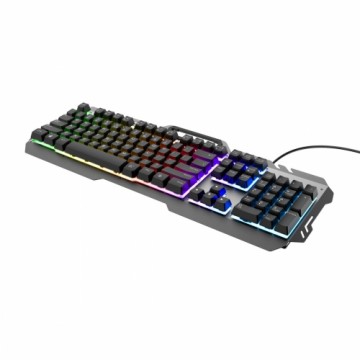 Gaming Keyboard Trust GXT 853 ESCA Spanish Qwerty LED RGB