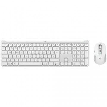 LOGITECH Signature Slim Combo MK950 - OFF WHITE - US INT'L - 2.4GHZ/BT - INTNL-973