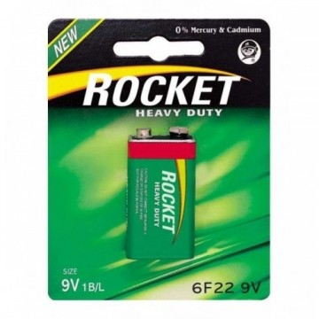 Rocket 6F22-1BB (9V) Blistera iepakojumā 1gb