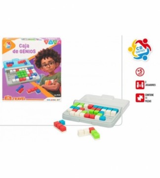 Color Baby Настольная игра Гений для путешествий в чемоданчике (пластик) 5+ CB47428