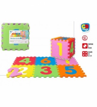 Color Baby Коврик детский Пазл ЭВА (6 квадратов, 32х32 см) от 10 мес. CB43647