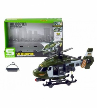 Helikopters Army ar skaņu un gaismu 27 cm 585676