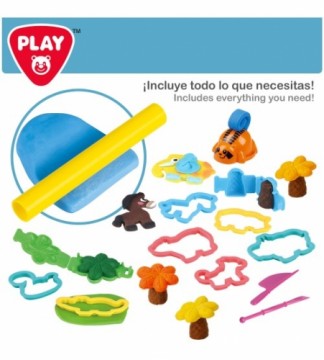 Playgo Plastilīna komplekts Zoodārzs (24 elementi) 3+ CB46893