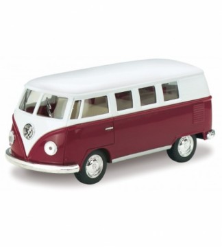 Kinsmart Металлическая авто моделька 1962 Volkswagen Classical Bus 1:32 KT5060